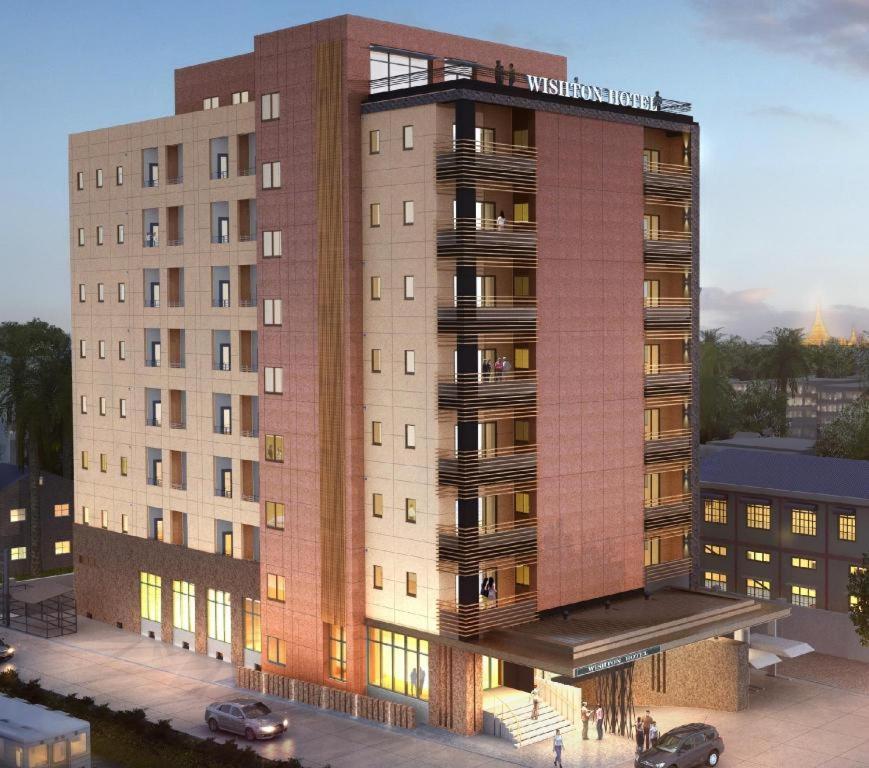 Wishton Hotel Янгон Экстерьер фото